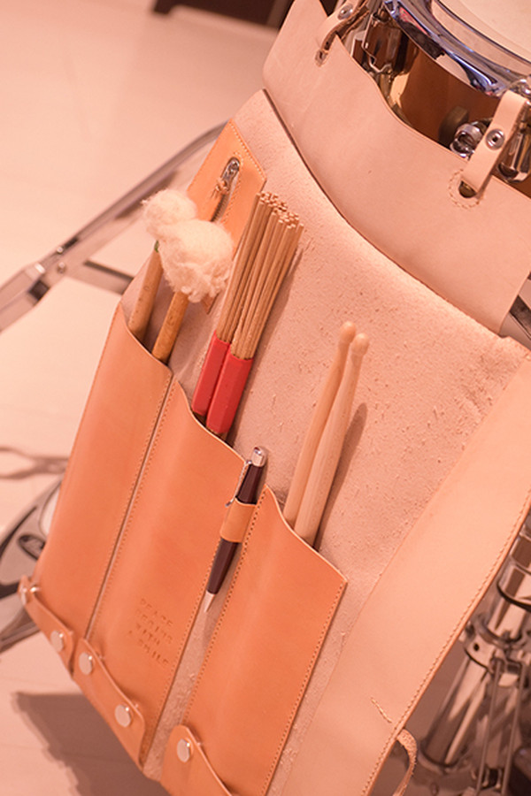 ドラムスティックケース（レザー）