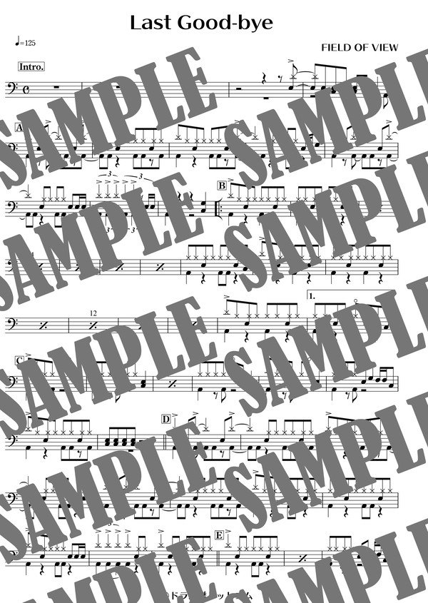 Last Good-bye／FIELD OF VIEW