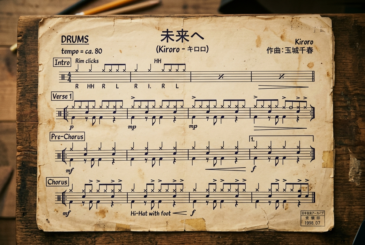 ドラム譜ドットコム（ドラムスコア 楽譜ダウンロード販売）